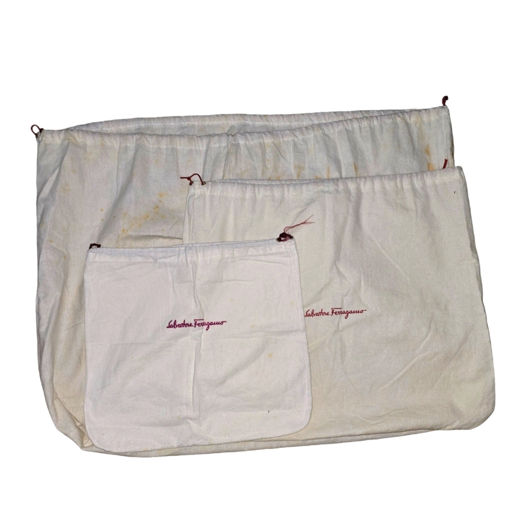 Set of 3 Salvatore Ferragamo Dust Bag